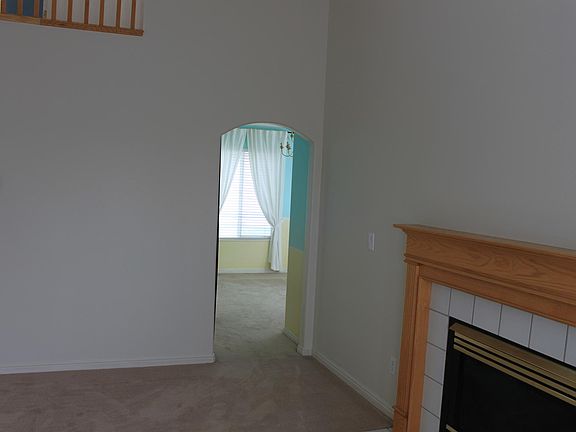 View from living room into formal dining