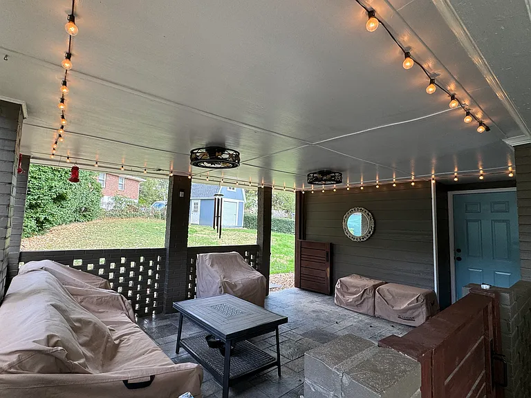PATIO FROM POV: CARPORT