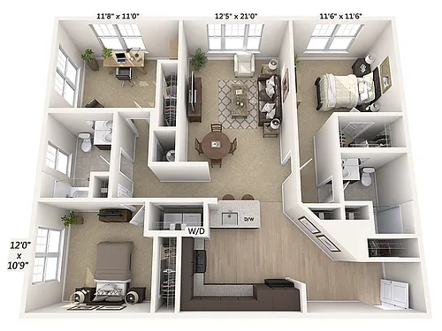 Floor plan C1