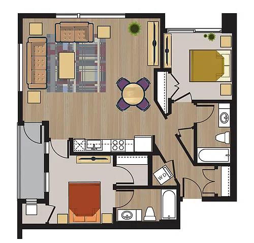 Floor plan B2