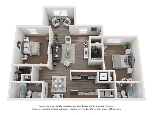 Floor plan B1
