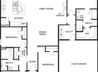 2437 Poinsettia Dr, Pilot Point, TX 76258