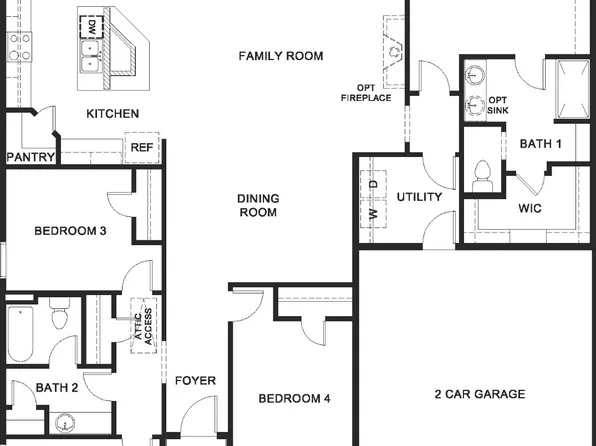 2437 Poinsettia Dr, Pilot Point, TX 76258