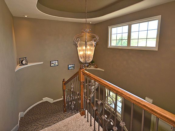 Iron Spindles & tray ceiling