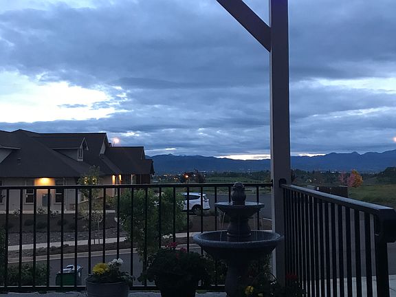 Mountain and city views