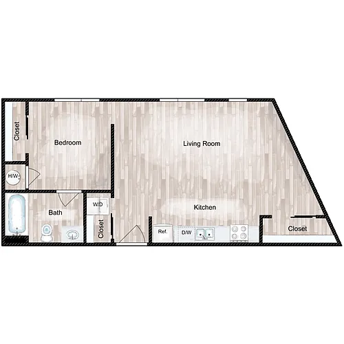 Floor plan Rosebank