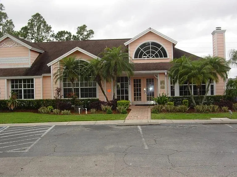 Front of clubhouse