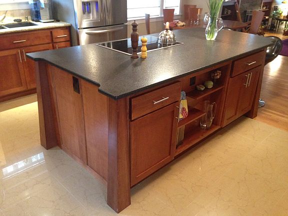 "Leathered" Granite Slab