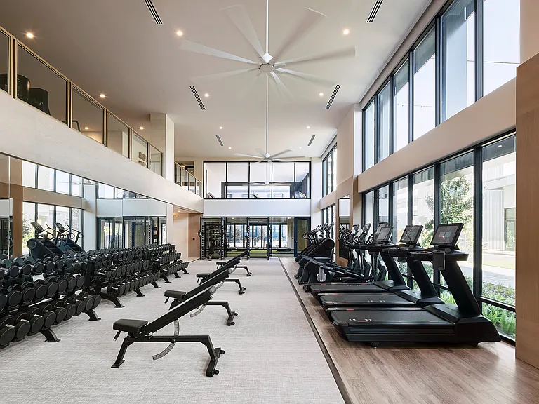 The Row Fit Club Cardio and Free Weights