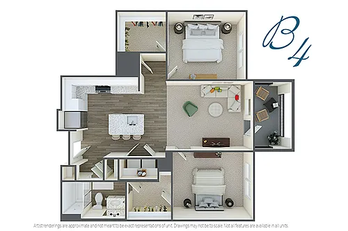 Floor plan B4