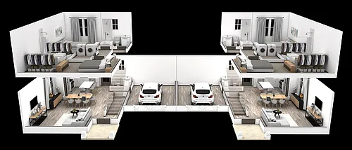 Floor plan 2V1-D Vista