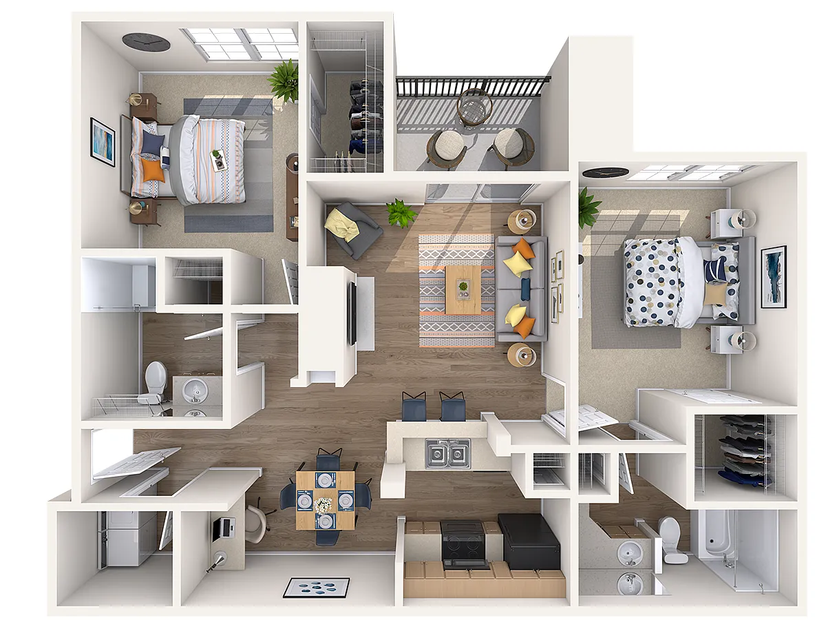 Floor plan B2
