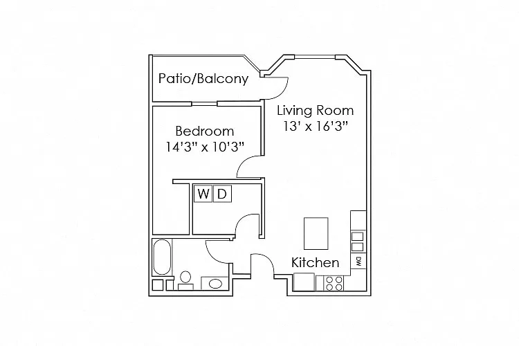 Floor plan A1R