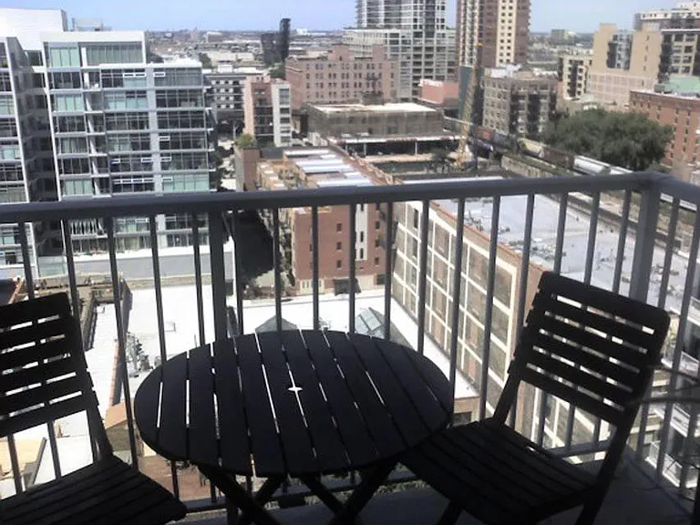 Balcony for two.