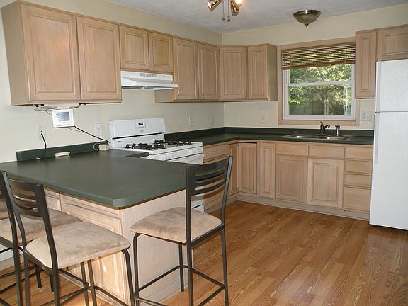 Updated kitchen with sit at bar.