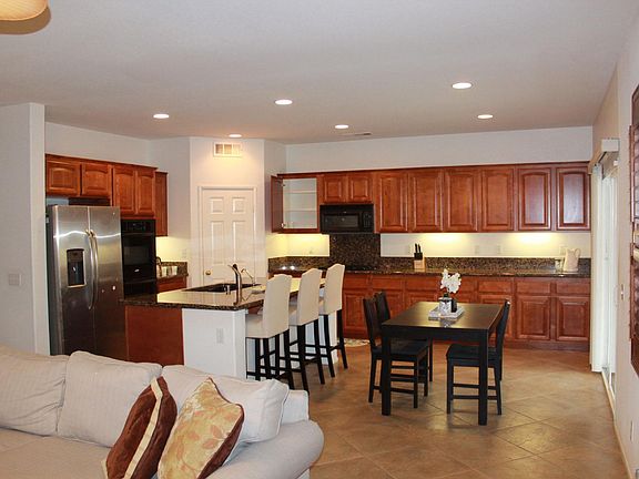 Huge island kitchen.