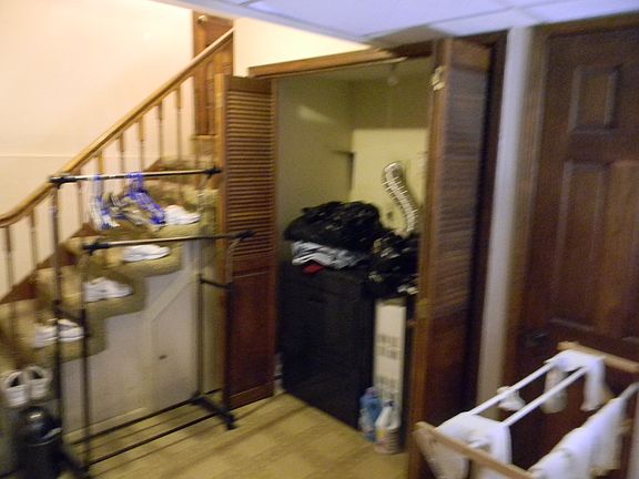 Laundry basement