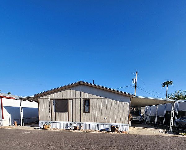 Front of unit