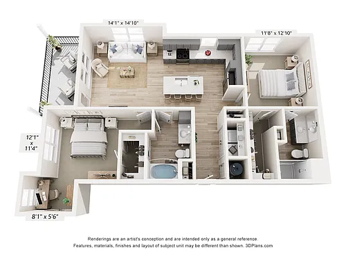 Floor plan Albatross
