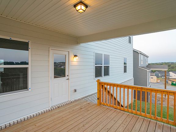 Homesite 345 Back Deck