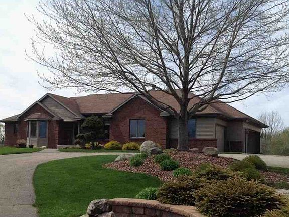 front view from road