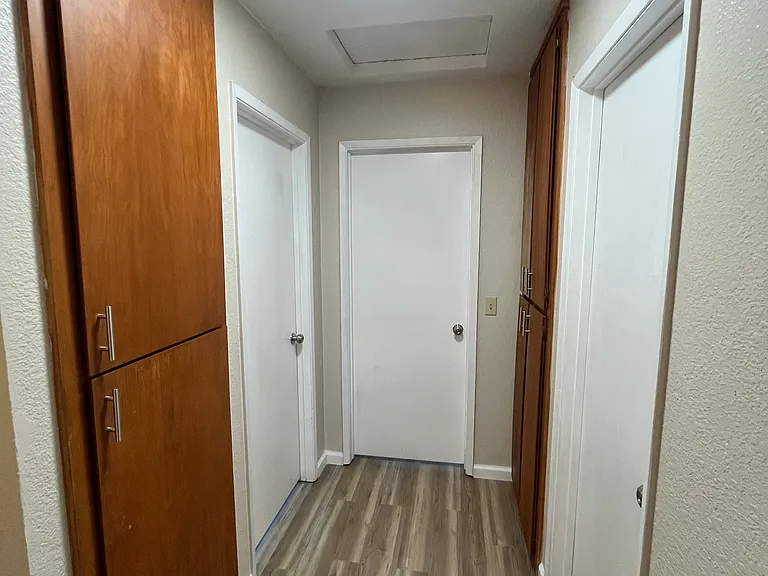 Upstairs Hallway w Closets
