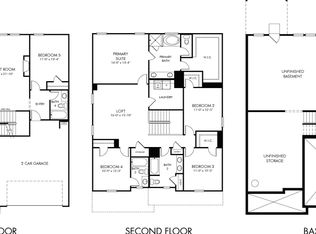 Johnson Basement Plan, Parkside at Grayson, Grayson, GA 30017