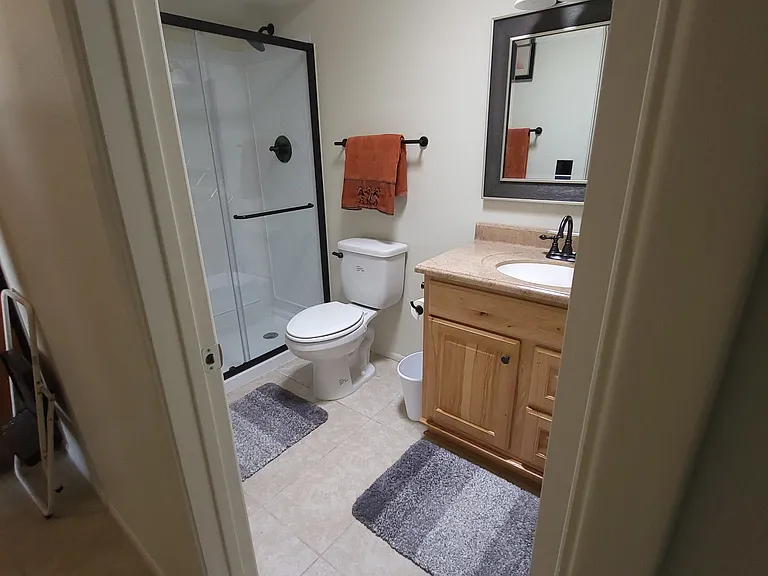 Hall restroom