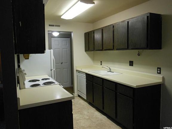 Kitchen from dining area
