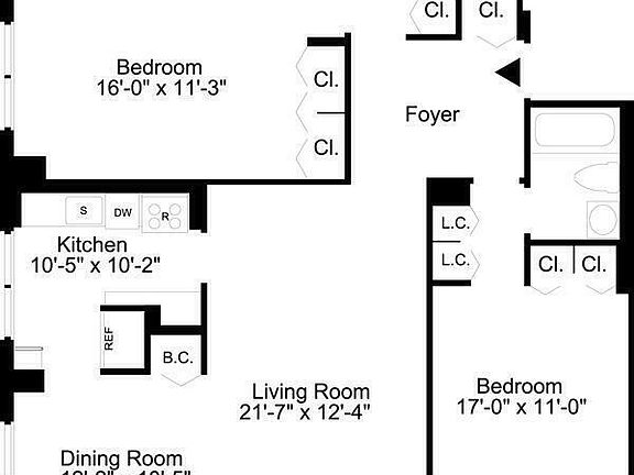 2nd image of 45 W 60th St APT 32A