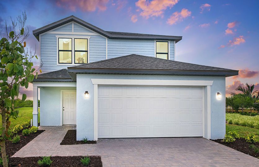 New construction single-family home