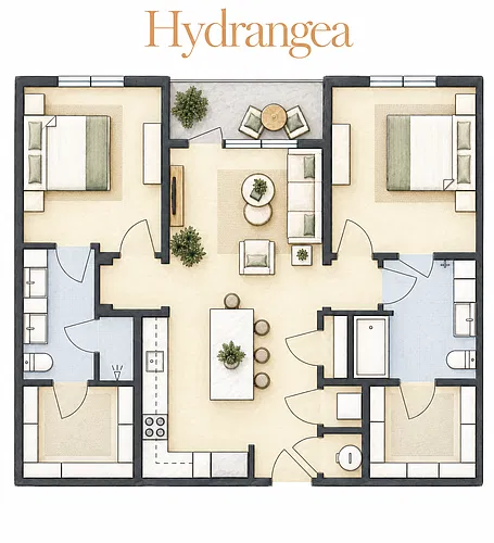 Floor plan Hydrangea