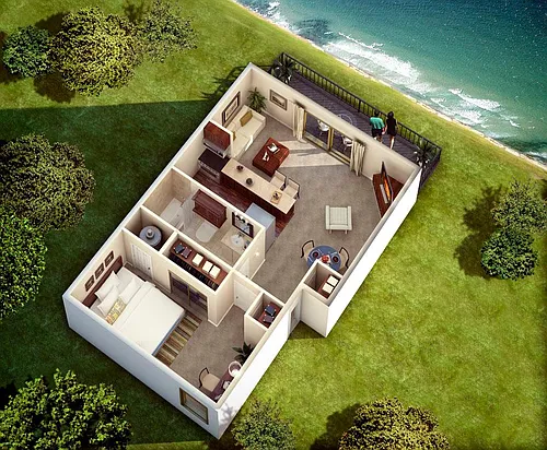 Floor plan The Escape