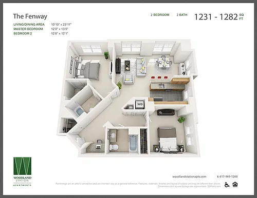 Floor plan The Fenway
