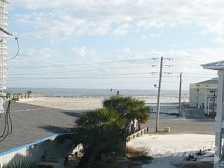 Gulf view from the porch at the entrance