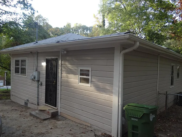 Back Side of the house
