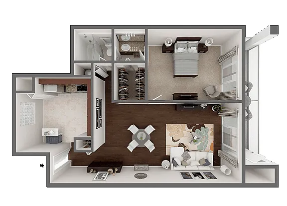 Floor plan Amber