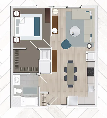 Floor plan A1EB