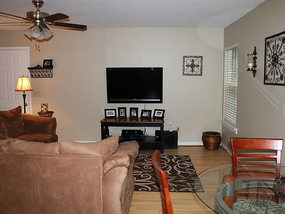 Living/Dining Areas/Door to Garage