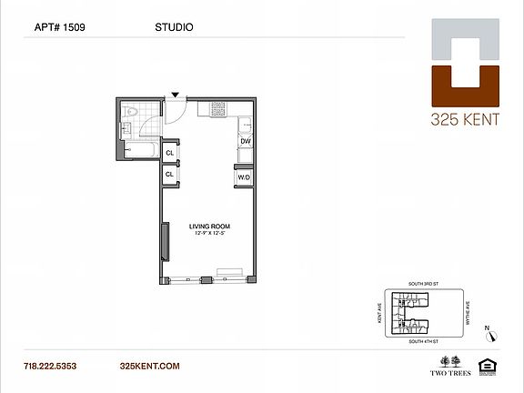 2nd image of 325 Kent Ave APT 1509