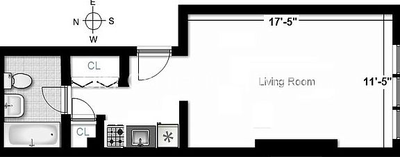 2nd image of 235 E 12th St APT 5D