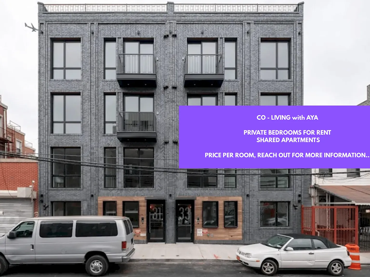 Co-living Brand new modern building in Bushwick — Photo 2