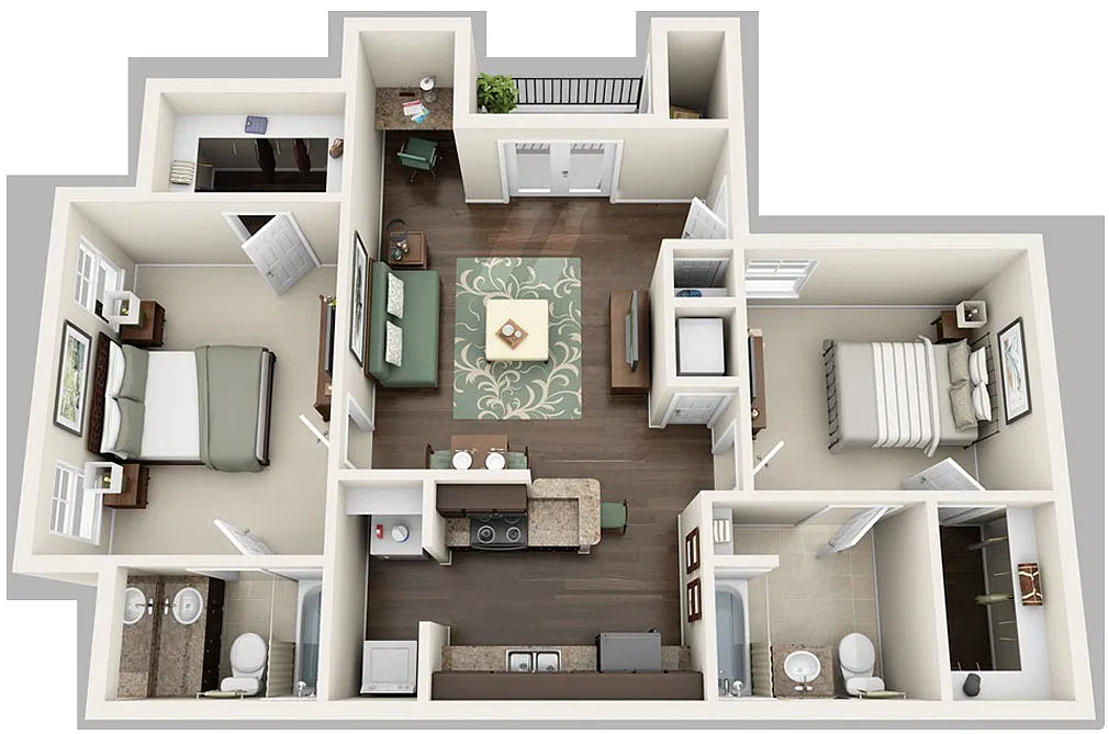 Floor plan B1