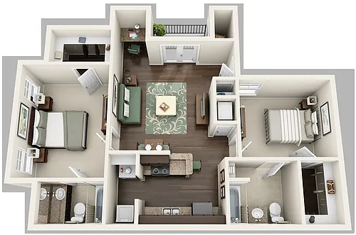 Floor plan B1