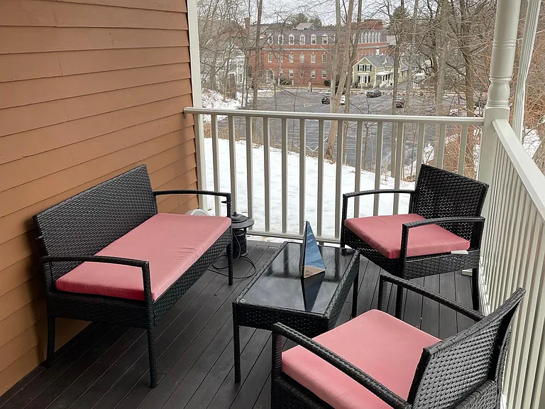 Front porch (furniture not provided)