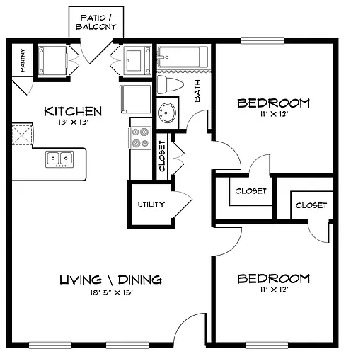 Floor plan B1