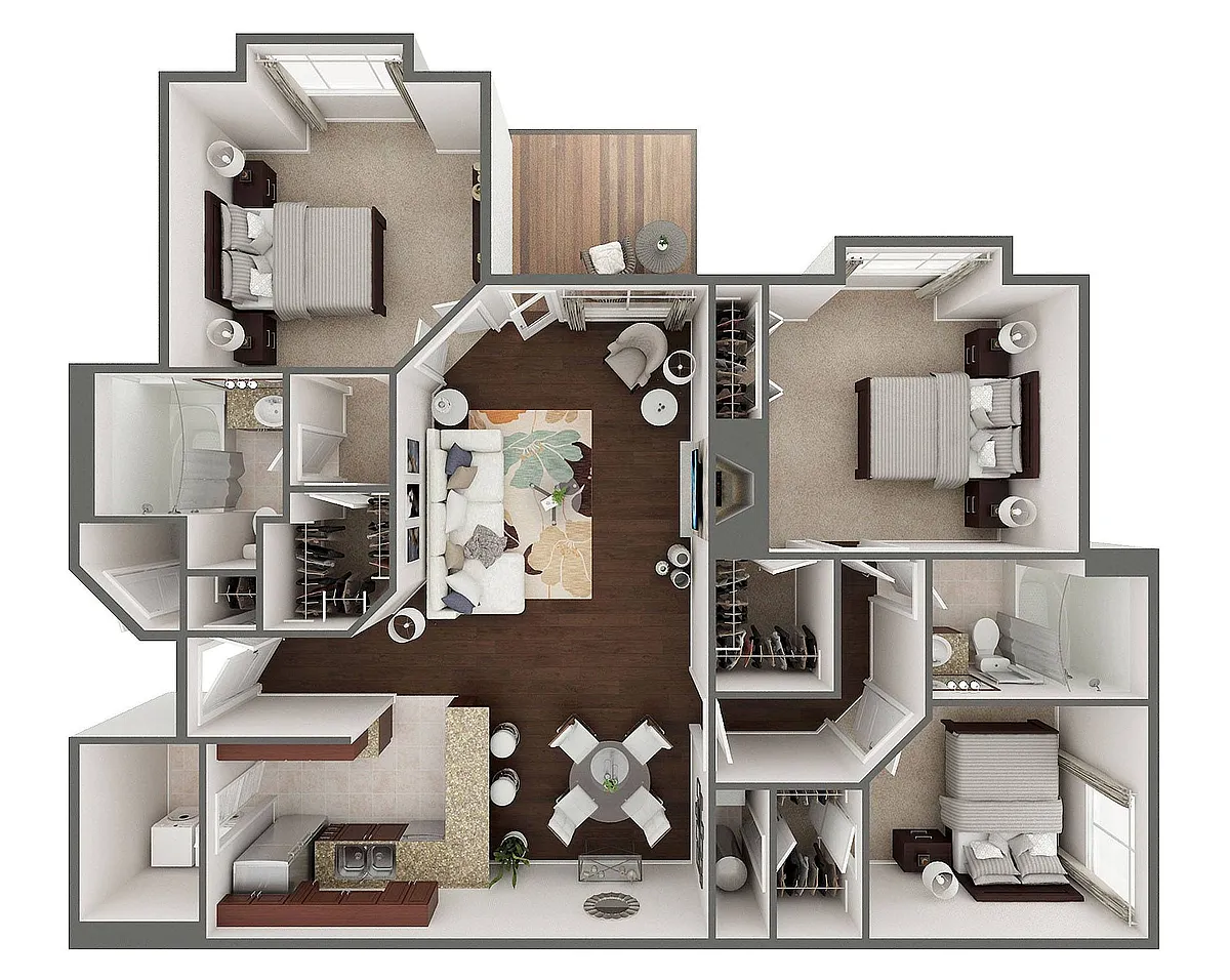 Floor plan Chateau