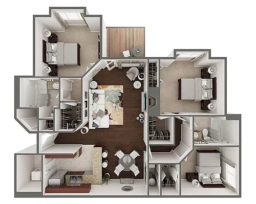 Floor plan Chateau