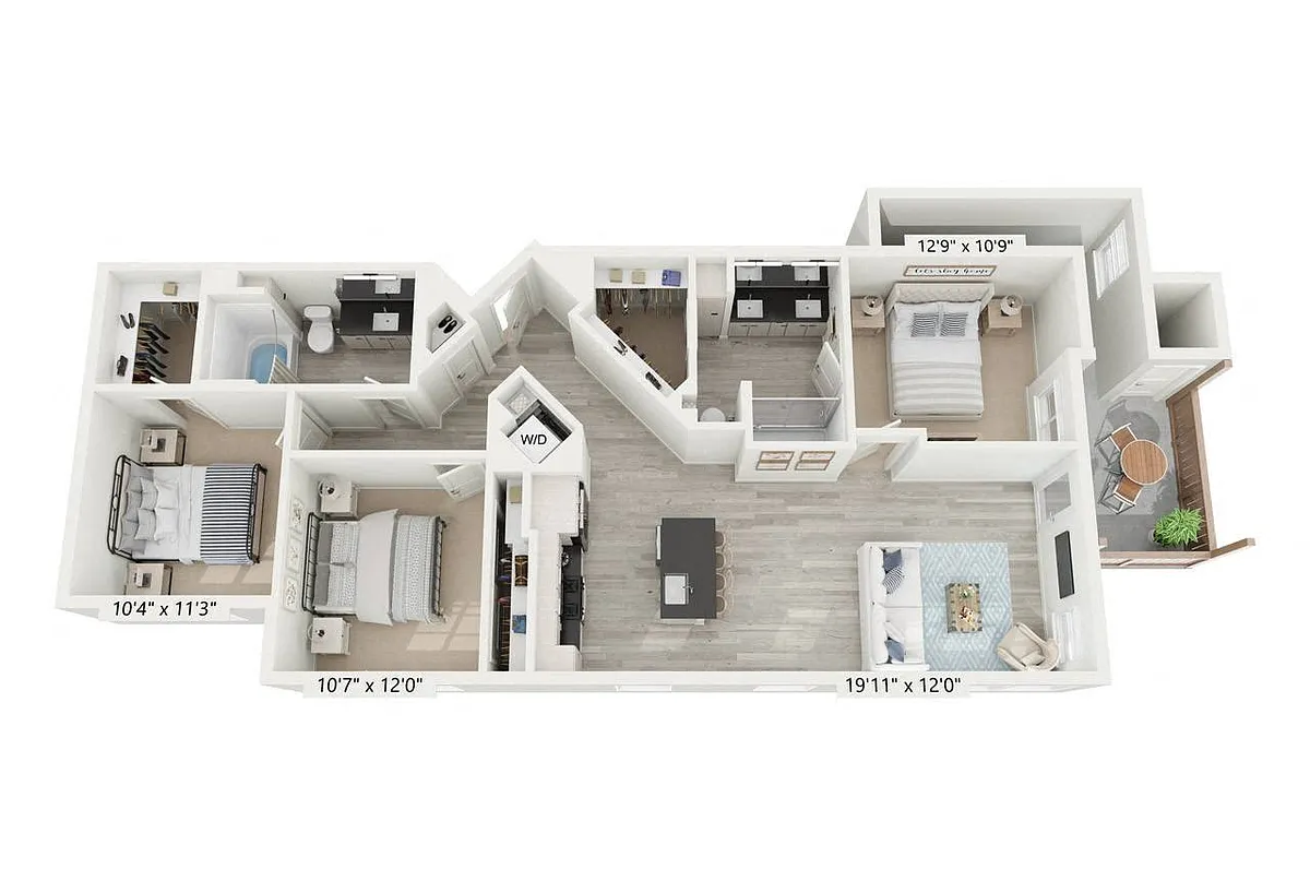 Floor plan C1