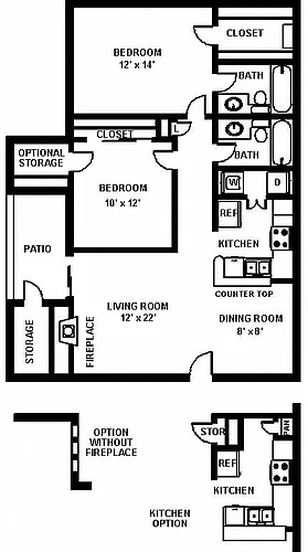 Floor plan The Preston
